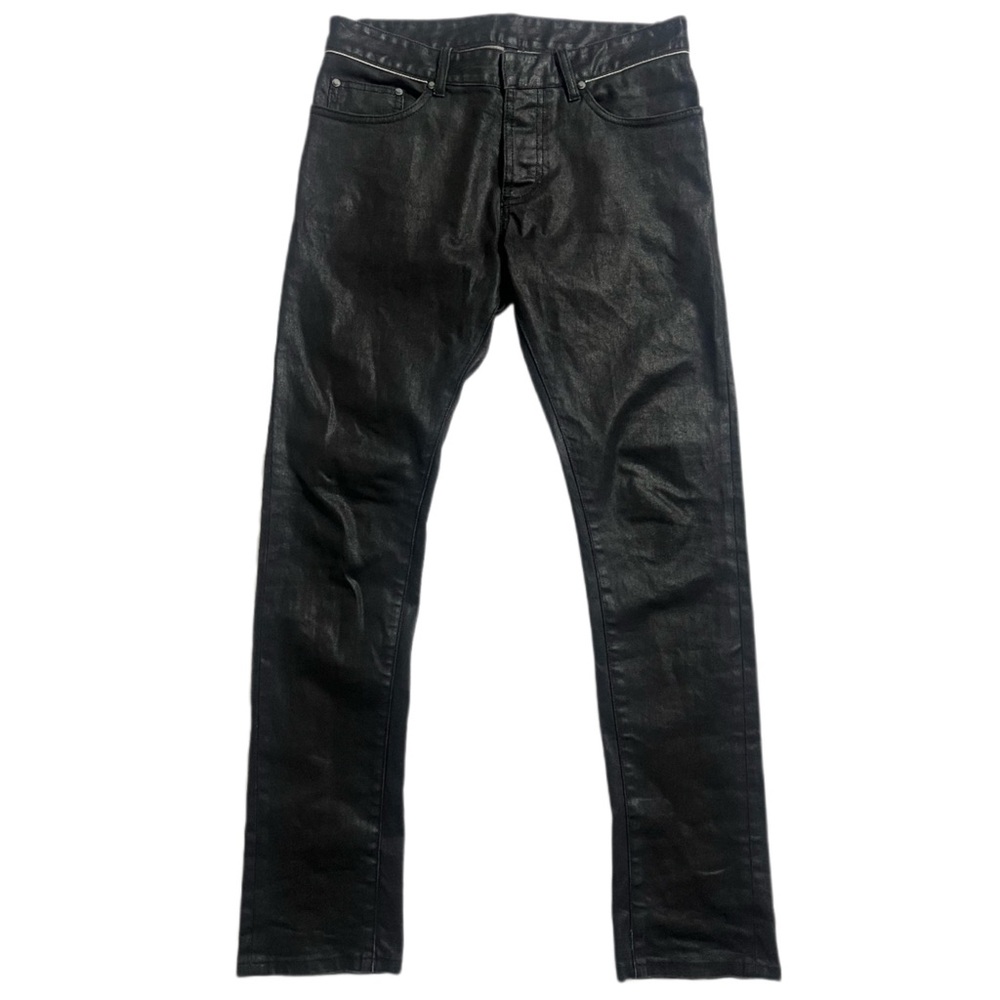 Balenciaga Waxed Denim Pants